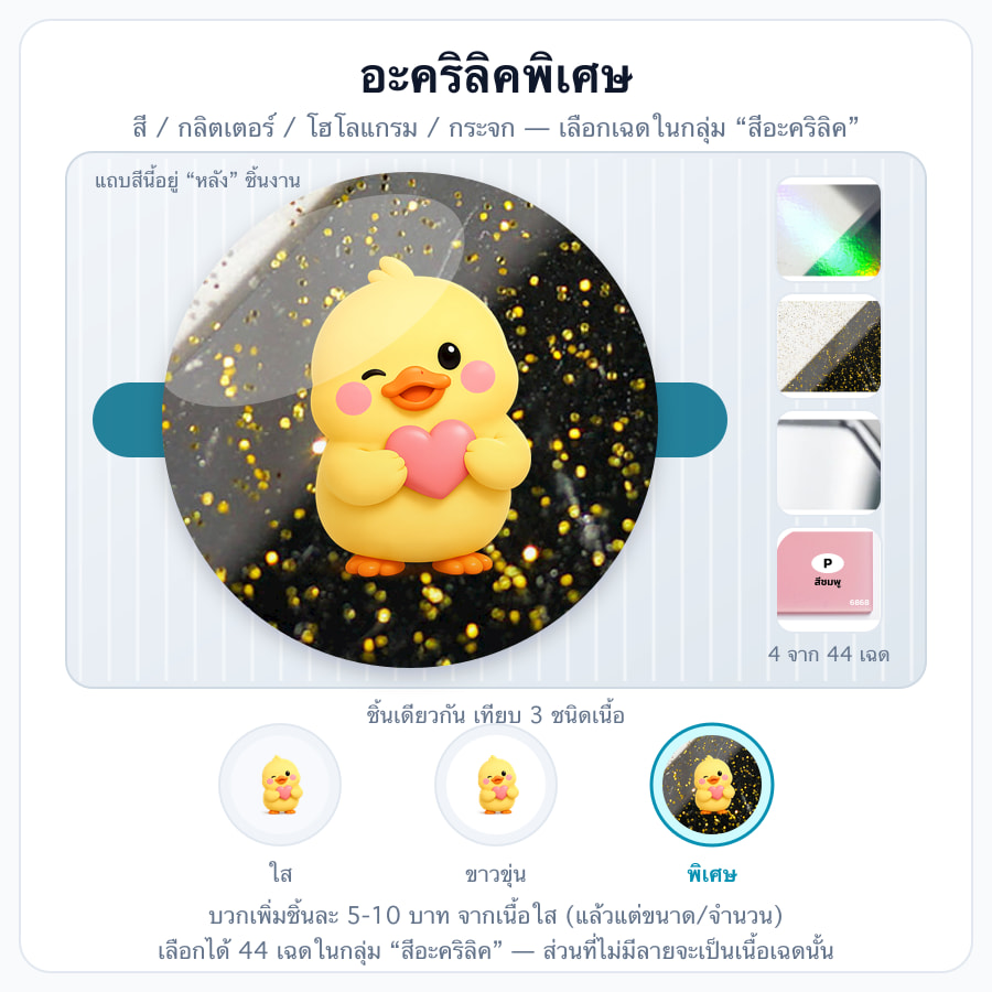 อะคริลิคพิเศษ