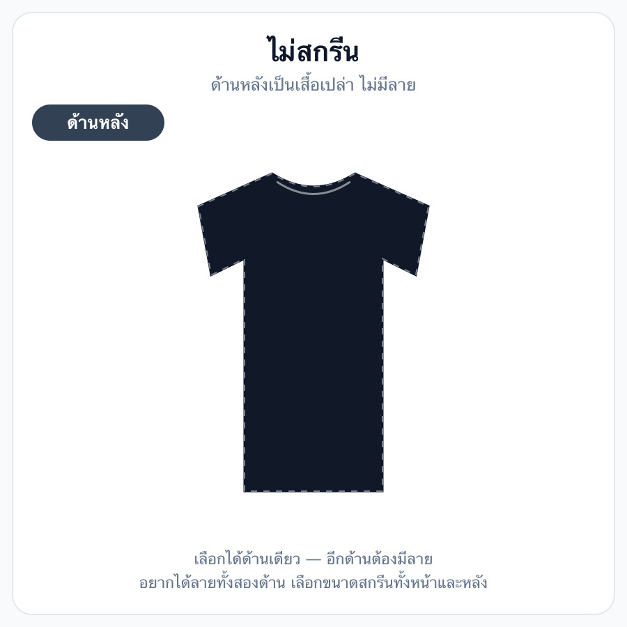ไม่สกรีน