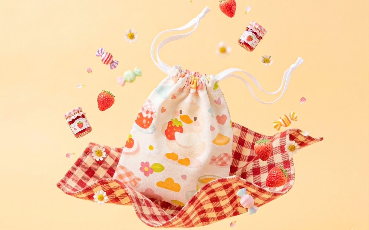 ถุงผ้าหูรูด (พิมพ์เต็มใบ) (DRAWSTRING BAG)
