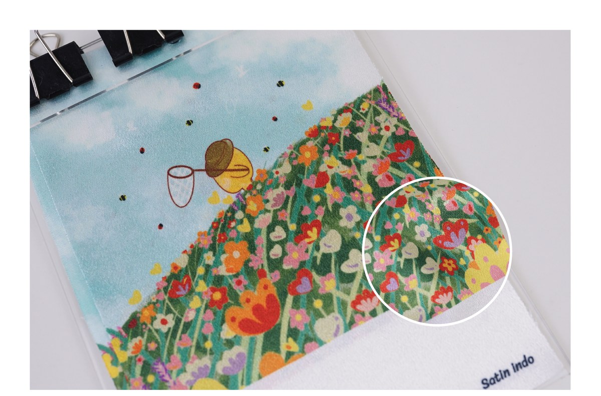 ผ้า Satin Indo