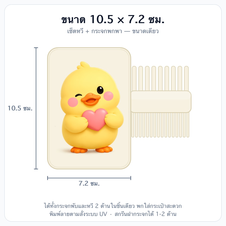 10.5×7.2 ซม.