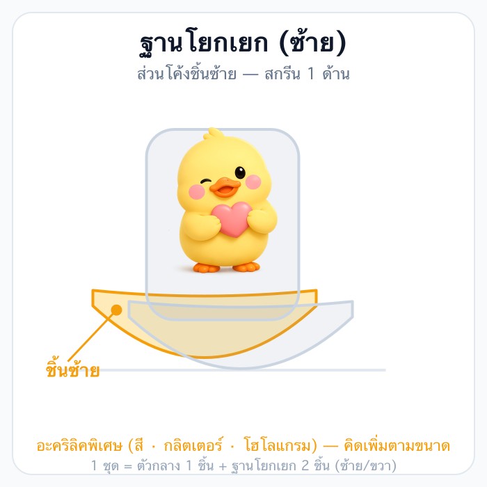 อะคริลิคพิเศษ (สี · กลิตเตอร์ · โฮโลแกรม)