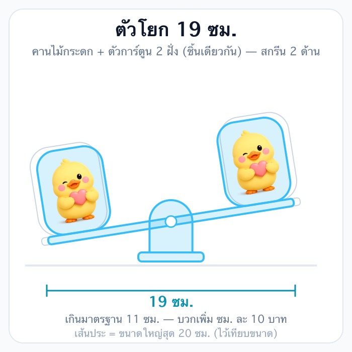 19 ซม.