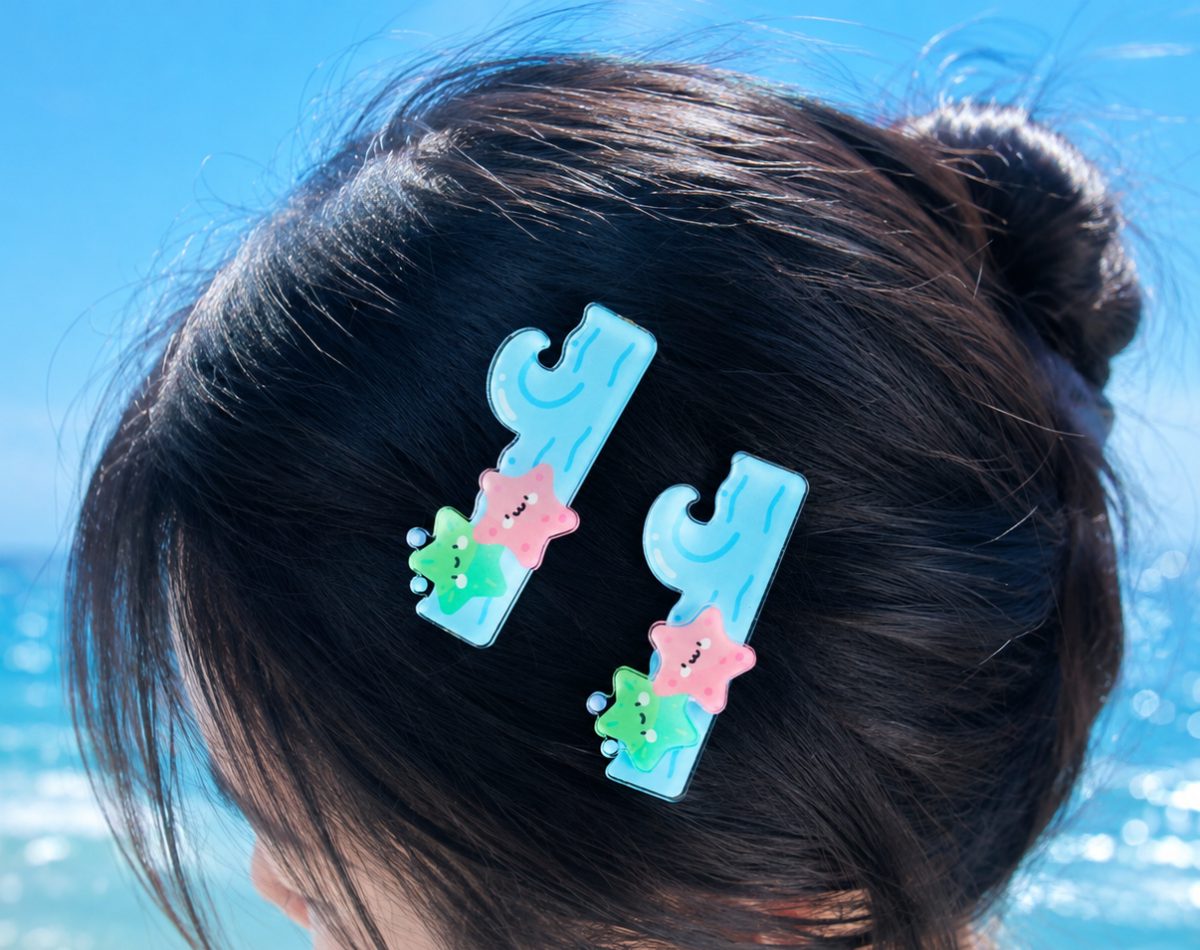 กิ๊บติดผมอะคริลิค (Hair Clip)