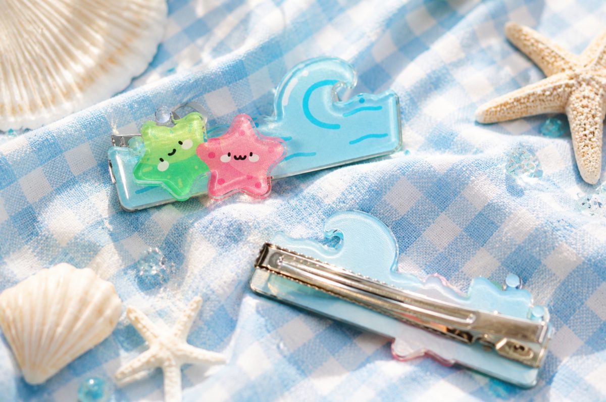 กิ๊บติดผมอะคริลิค (Hair Clip)