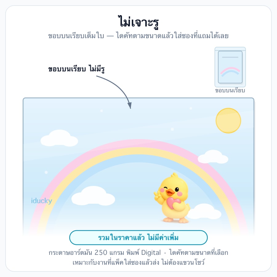ไม่เจาะรู