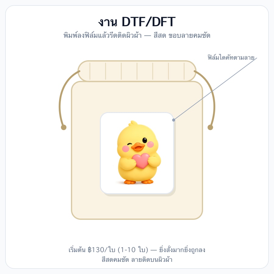 งาน DTF/DFT