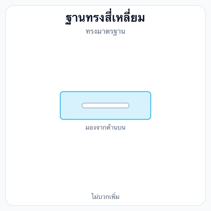 ทรงสี่เหลี่ยม