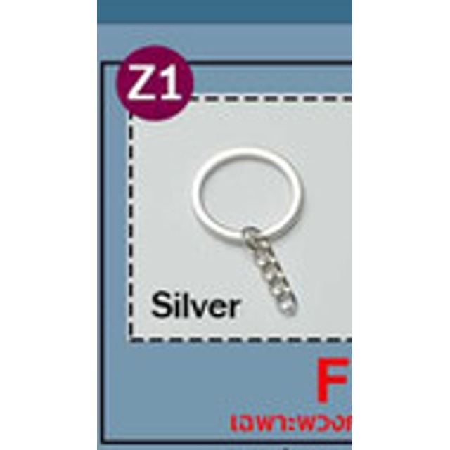 Z1 ห่วงกลม (สีเงิน) — ฟรี