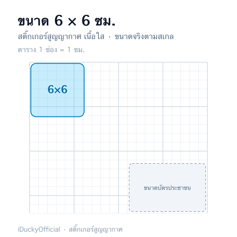 6×6 ซม.