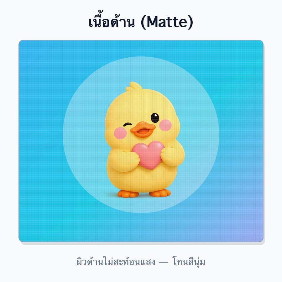 เนื้อด้าน