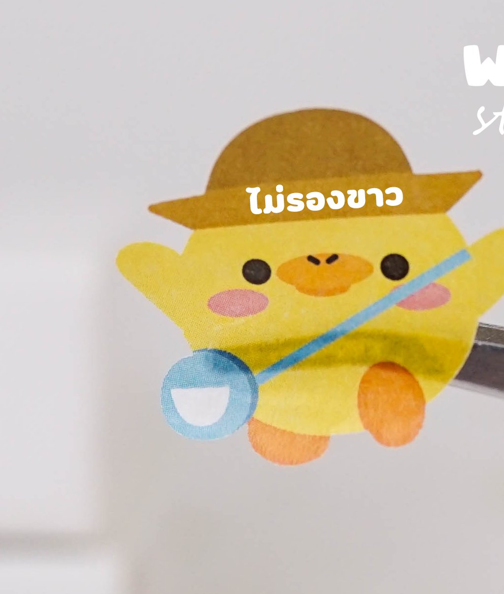 ไม่รองขาว
